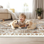 Washable Rugs 8x10 Area Rugs for Living Room, Non-Slip Backing Large Rug for - Image 9
