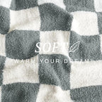 EXQ Home Checkered Throw Blanket, Knitted Blanket - Image 7