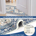 Yamaziot Washable Runner Rug, 2x8 Non-Slip Boho Vintage Hallway Rug - Image 5
