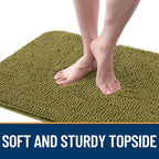OLANLY Dog Door Mat for Muddy Paws 40x32, Absorbs Moisture and Dirt, Absorbent - Image 4