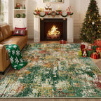 Washable Area Rugs 6'x9' Non-Slip Modern Abstract Soft - Image 8