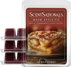 Scentsationals Warm Apple Pie Scented Fall Wax Melts 10oz (24 Cubes)
