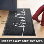 CozyBounty Door Mat Hello Mats Outdoor Indoor Non-Slip Doormat - Image 6