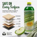 Advanage 20X All Purpose Cleaner Concentrate – The Wonder Cleaner 32 fl oz Green Apple Cleaning Supplies for Bathroom Cleaner, Floor Cleaner, Multipurpose Cleaner | Made in USA Multisurface Cleaner