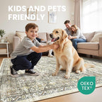 zesthome 6x9 Area Rug, Super Soft Washable Rugs - Image 7
