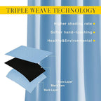 NICETOWN Bedroom Blackout Curtain Panels - Image 5