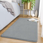 Amearea Modern Washable Runner Rugs, 2x4 Feet Grey Bedroom Runner Rug, Small by AmeareaDirect