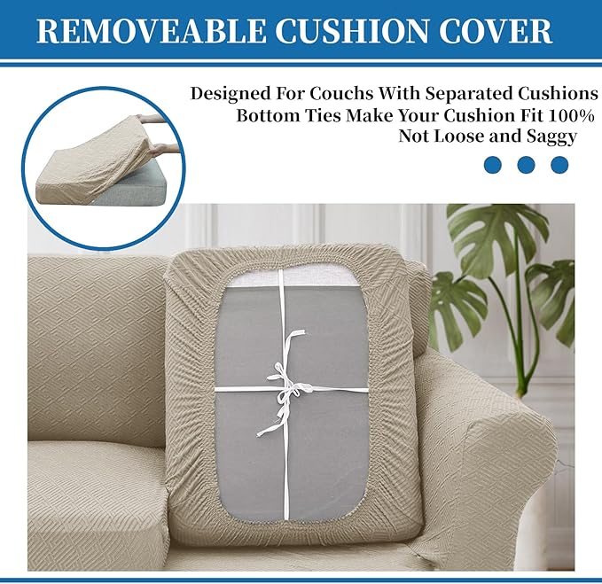 XINEAGE 2026 New 2 Pieces Chair Covers - Image 4