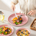 vancasso Reveal 18-Piece Ceramic Dinnerware Set for 6, Plates and Bowls Set