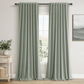 Guken 100% Blackout Curtains 100 Inch Length 2 Panels Set by Guken