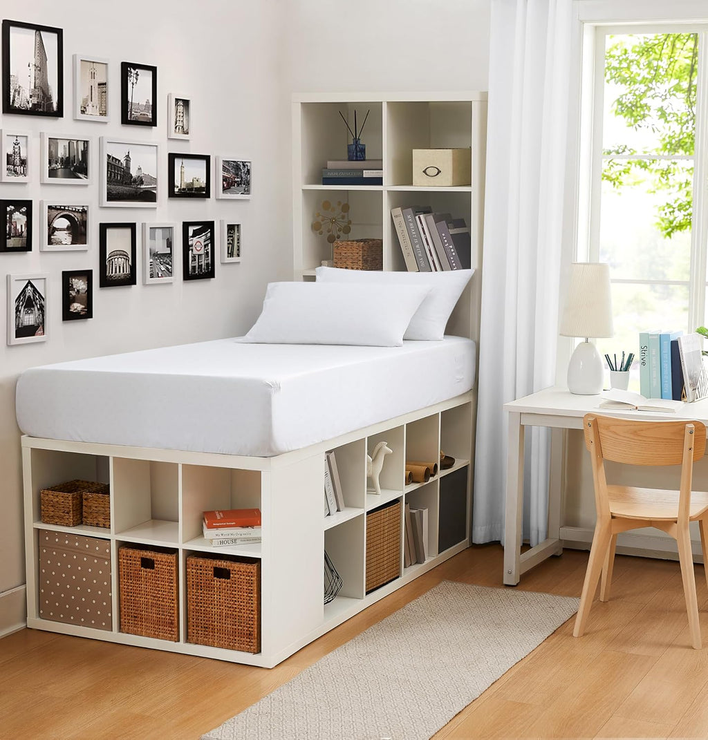 Linen Closet Twin/Twin XL 4pcs Dorm Sheets with Side Pocket - Starburst Dot