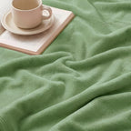 Bedsure GentleSoft Green Throw Blanket - Image 5