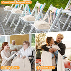 Buryeah 24 Pcs Flannel Throw Blanket Bulk 50 x 60 in Sleepover Blanket Outdoor - Image 4