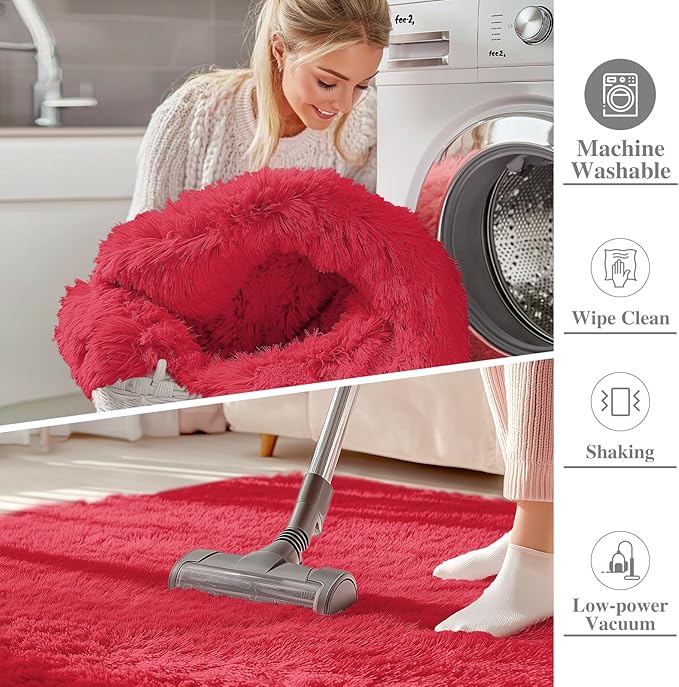 OLANLY 6x9 Machine Washable Large Area Rugs - Image 2
