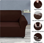Joccun Stretch Couch Cover Slipcovers, 1-Piece Sofa Covers - Image 3