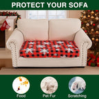 Smiry Printed Couch Cushion Covers, Stretch Soft Couch Covers - Image 7