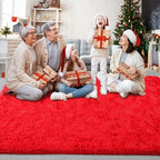 Chicrug Soft Area Rug for Bedroom Living Room Plush Fluffy Rug 8x10 Feet - Image 3