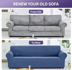 Joccun Stretch Couch Cover Slipcovers, 1-Piece Sofa Covers - Image 6