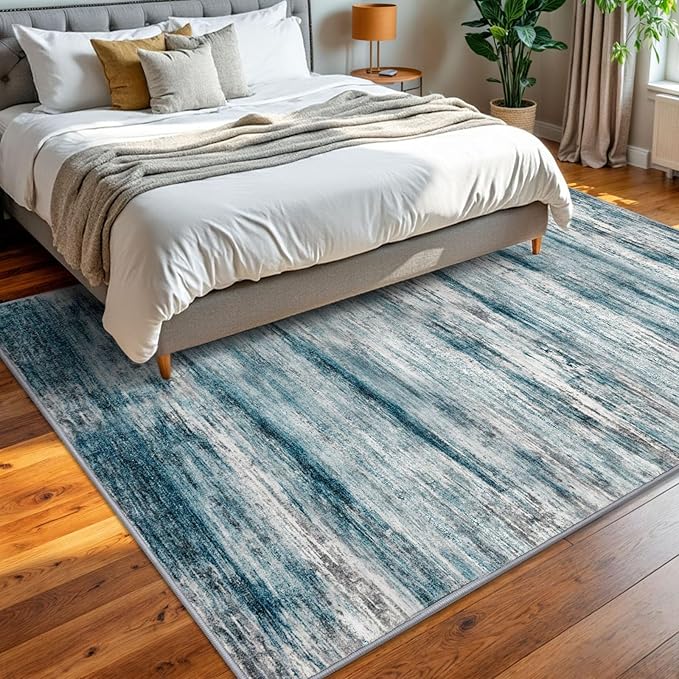 KOZYFLY Area Rug 6x9 Modern Ombre Rugs - Image 7
