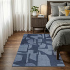 Latte&Fog 3x5 Entryway Rug Indoor, Modern Abstract Washable Area Rug, Boho Non - Image 3