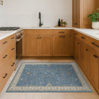 Washable Blue Rugs for Entryway Indoor - Image 6