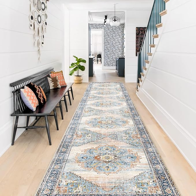 TOPRUUG Washable Runner Rug 2x12 by TOPRUUG