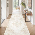 Runner Rug 2x6 Washable Rug, Vintage Boho Medallion Hallway Runner Non-Slip by VECARF