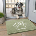Smiry Dog Door Mat for Muddy Paws, Absorbent Dirt Trapper Non Slip Quick Dry by Smiry