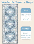 SERISSA Boho Washable Runner Rug - Image 5