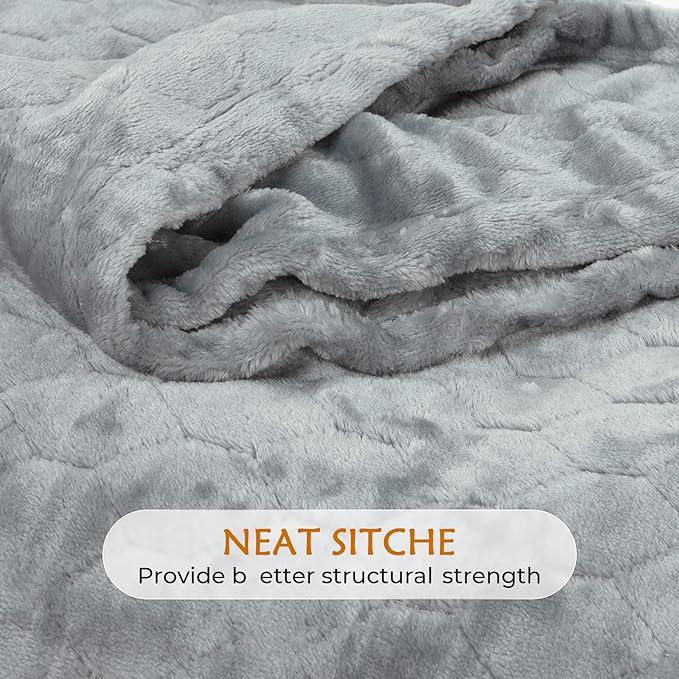 TOONOW Fleece Bed Blanket King Size 90x108 inches, Super Soft Fluffy Fuzzy - Image 5