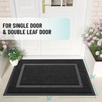 OLANLY Front Door Mat Indoor Outdoor Entrance, Waterproof All-Season, - Image 2