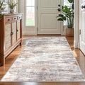 KOZYFLY Modern Abstract 4x6 Rug Washable Large Rugs by KOZYFLY