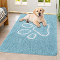 Smiry Dog Door Mat for Muddy Paws, Absorbent Dirt Trapper Non Slip Quick Dry by Smiry
