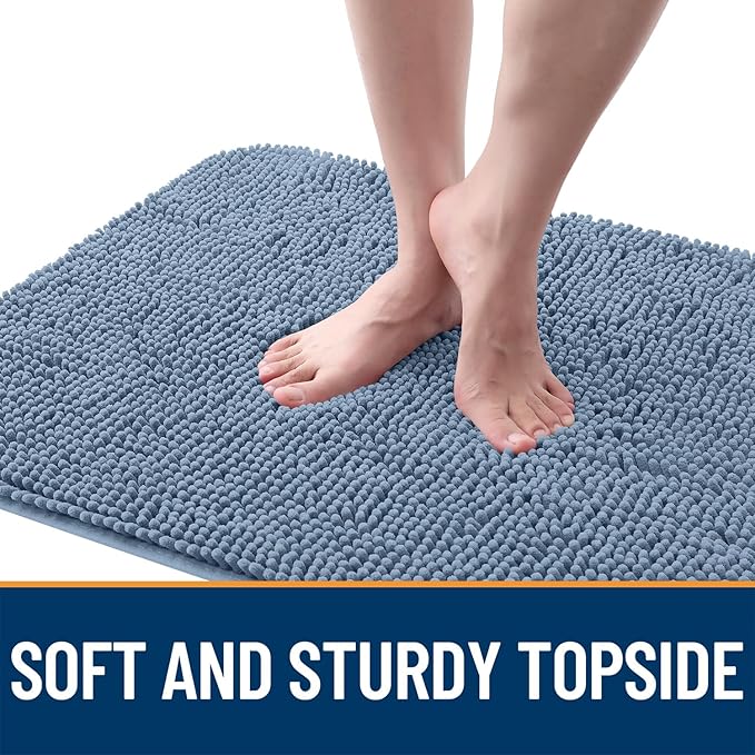 OLANLY Dog Door Mat for Muddy Paws 47x20, Absorbs Moisture and Dirt, Absorbent - Image 4