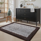 48x32 Large Bathroom Rugs Washable Non Slip, Soft Absorbent Quick Dry Mats - Image 3