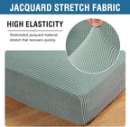 H.VERSAILTEX Super Stretch Individual Seat Cushion Covers Sofa Covers Couch - Image 4