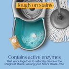 Fab Tab Floor Cleaning Tablets - Tile and Floor Cleaner for Mopping, 12 ct