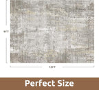 9 x 12 Area Rugs for Living Room, Machine Washable Non Slip Rug Ultra Soft Low - Image 2