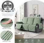 TAOCOCO 100% Waterproof Recliner Sofa Cover, Non Slip Split Couch Covers - Image 3