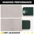 MIULEE 100% Blackout Linen Curtains - Image 7