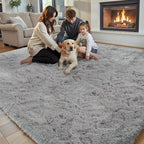 Rugs for Living Room 6x9, Alfombras para Salas Shag Large Plush Soft Area Rug - Image 3
