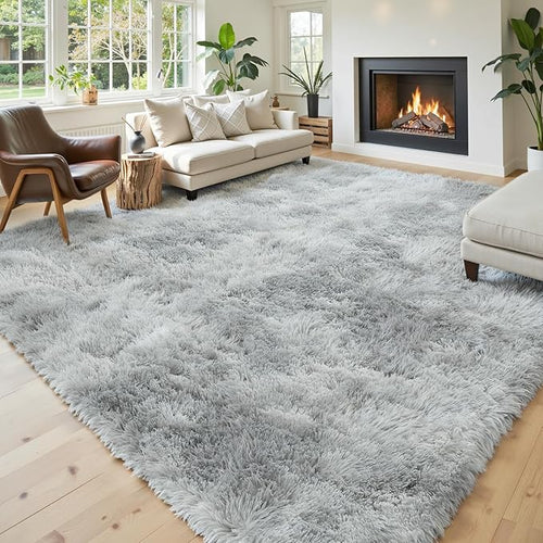 8x10 Area Rugs for Living Room Bedroom, Large Area Rug Shag Shaggy Carpet Soft - Image 2
