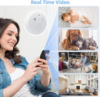 Security Camera Smoke Detector Hidden Camera 1080P HD Wireless WiFi Camera