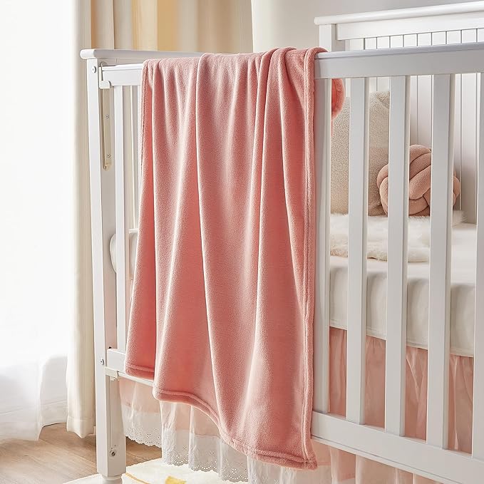 BEDELITE Baby Blankets for Boys and Girls 30" x 40", Soft Cozy Fuzzy Fleece - Image 3
