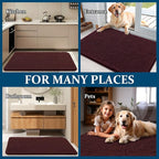 OLANLY Dog Door Mat for Muddy Paws 30x20, Absorbs Moisture and Dirt, Absorbent - Image 8