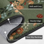Kitchen Rugs Set of 3, Washable Non-Slip Kitchen Mats for Floor with Rubber Backing
