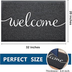 EARTHALL Funny Welcome Mats Outdoor, Front Door Mat - Image 2