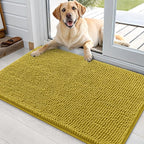 OLANLY Dog Door Mat for Muddy Paws 36x24, Absorbs Moisture and Dirt, Absorbent by OLANLY