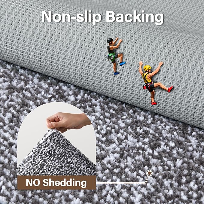 36x24 Large Bathroom Rugs Washable Non Slip, Soft Absorbent Quick Dry Mats - Image 6