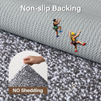 Bathroom Rugs 24x17 Non Slip Washable, Soft Absorbent Quick Dry Mats - Image 6